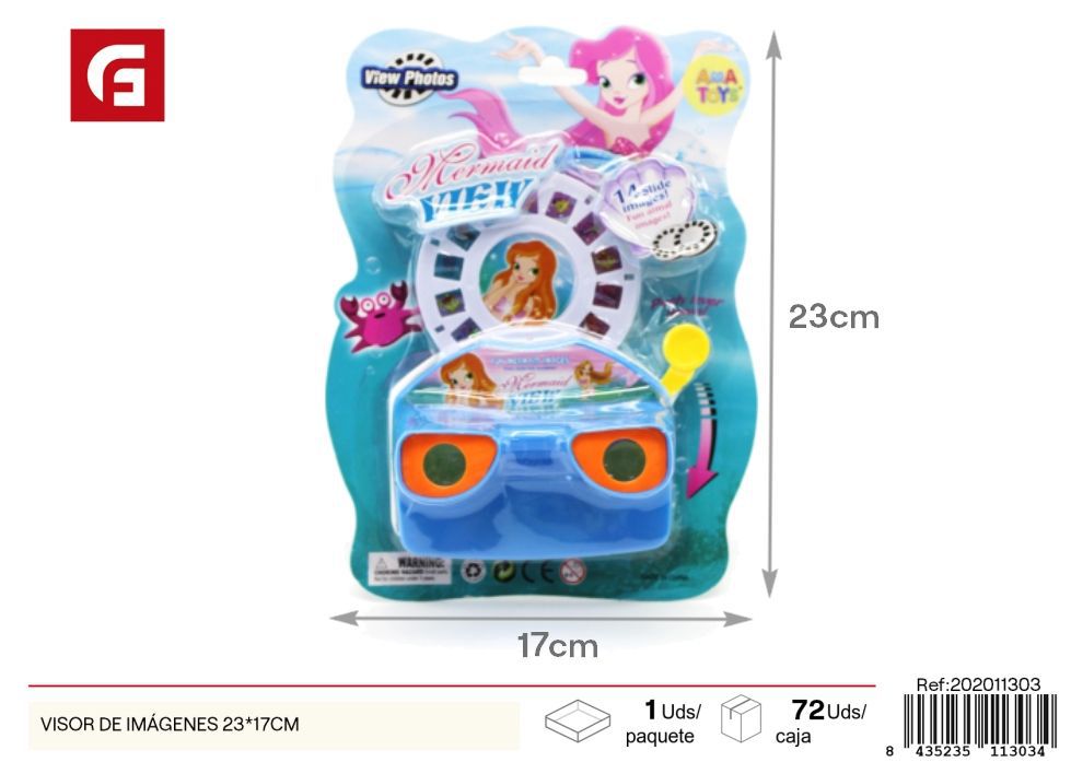 Visor de imágenes 23x17 cm - Juguetes educativos