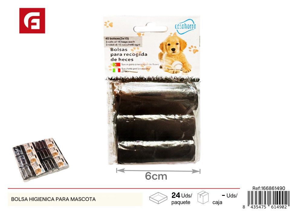 Bolsa higiénica para mascotas - Cuidado y limpieza de mascotas