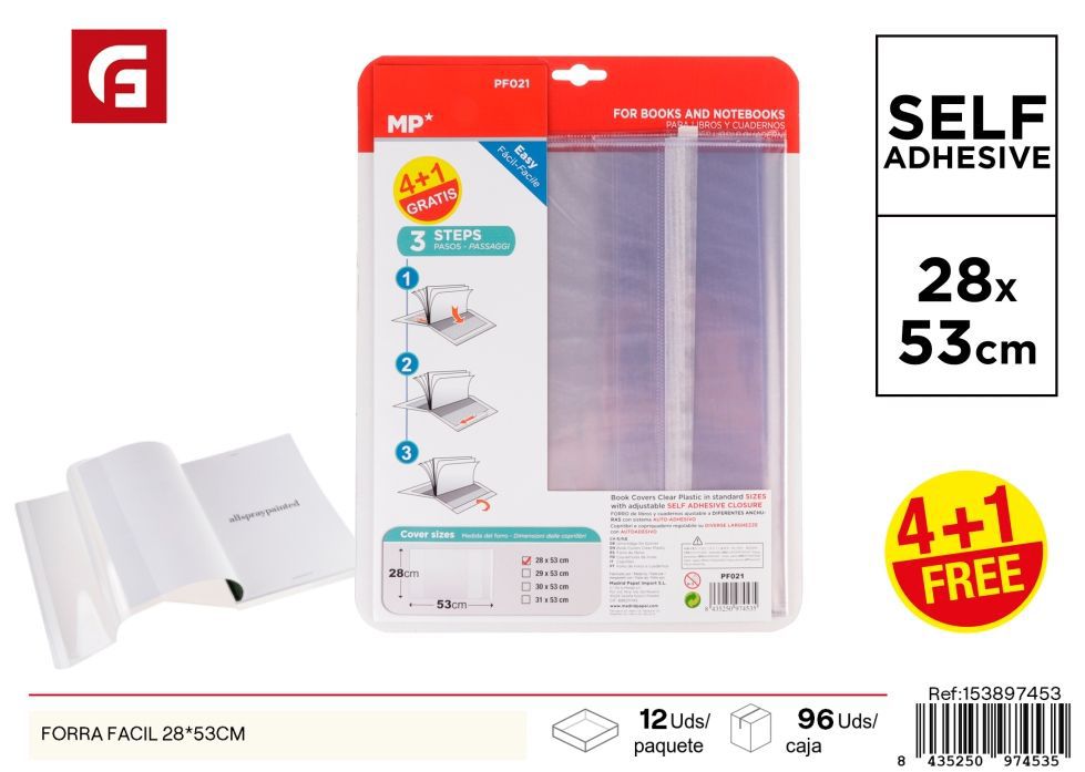 Forra fácil 28*53 cm - Accesorios para oficina