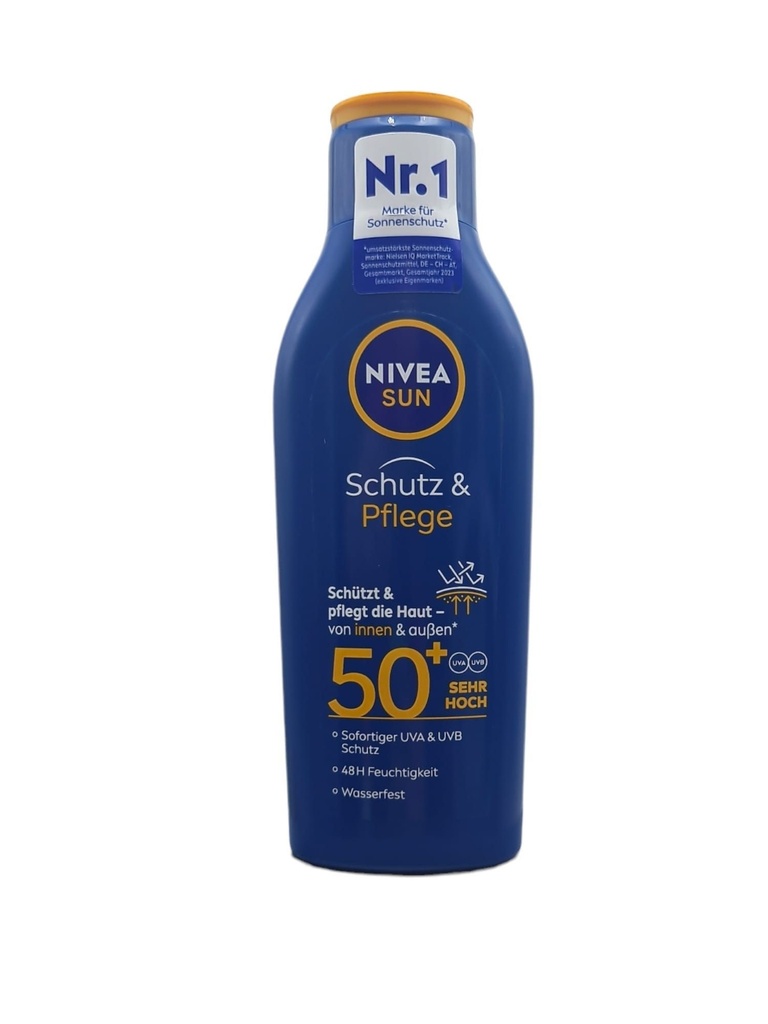 Leche solar NIVEA SPF 50 200ml - Protección solar y cuidado de la piel