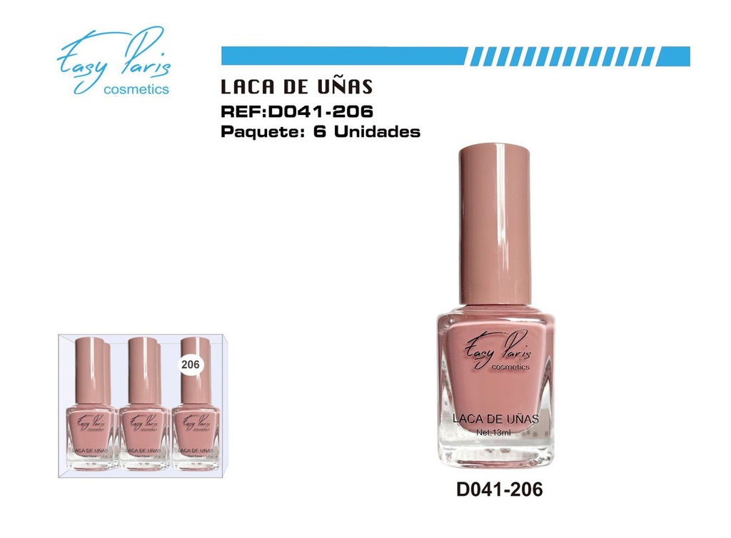 Laca de uñas Easy Paris 6/U - Esmaltes de uñas