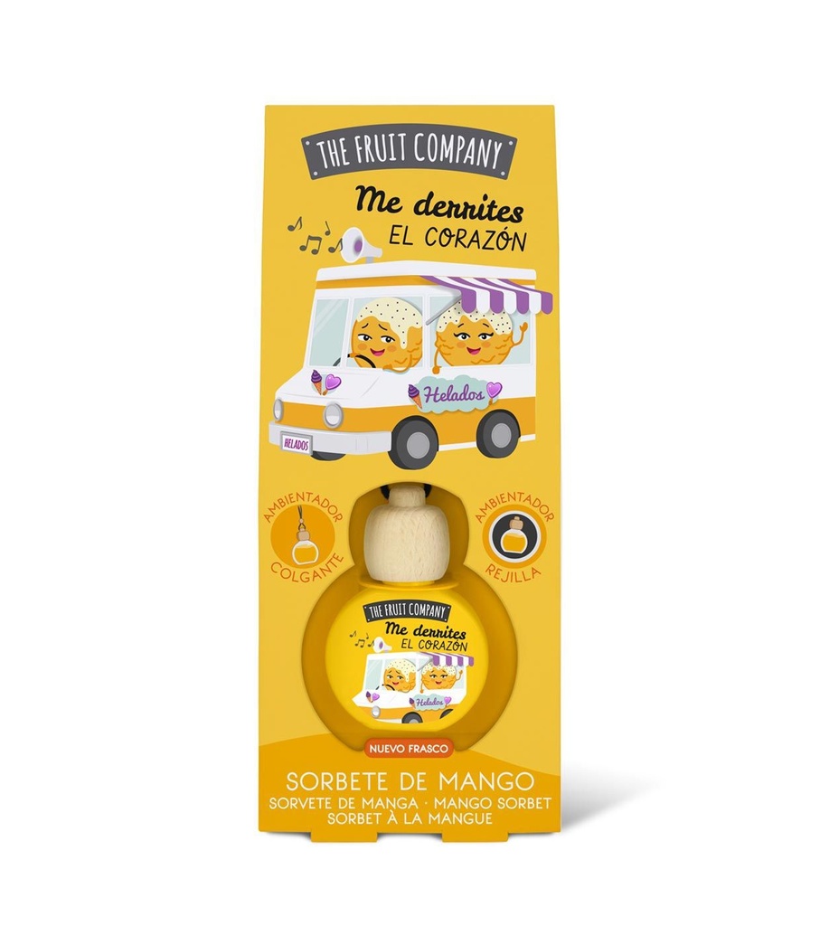 Aromatizante de coche de mango The Fruit Company 5 ml - Productos de aromatizantes