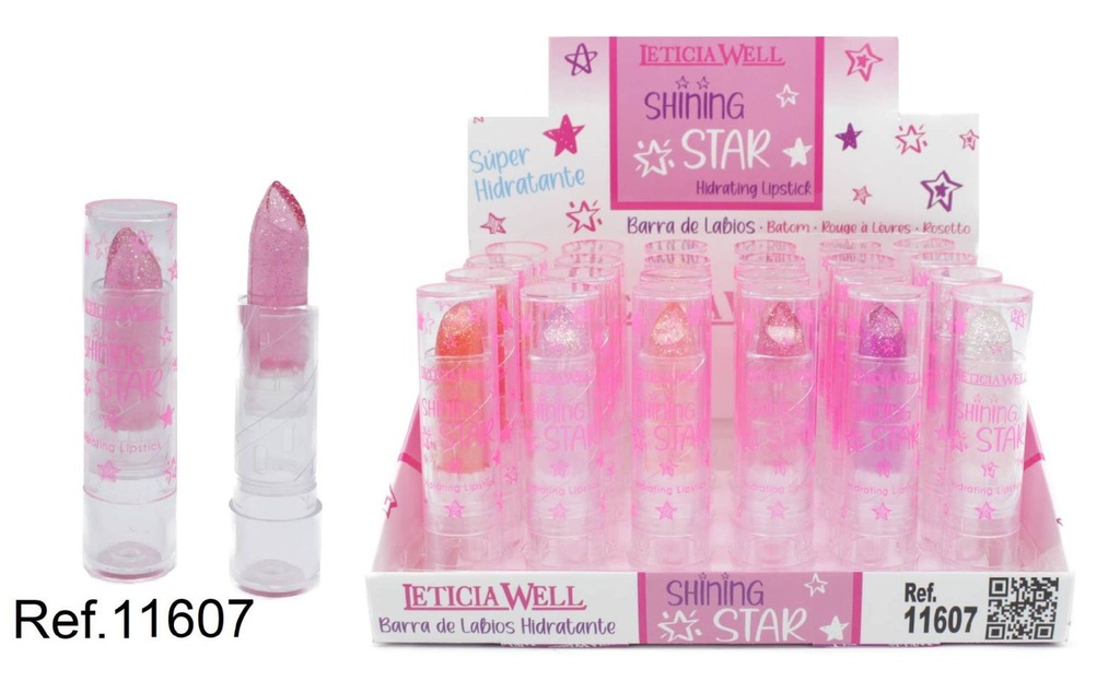 Barra de labios Shining Star 24/u - Cosméticos