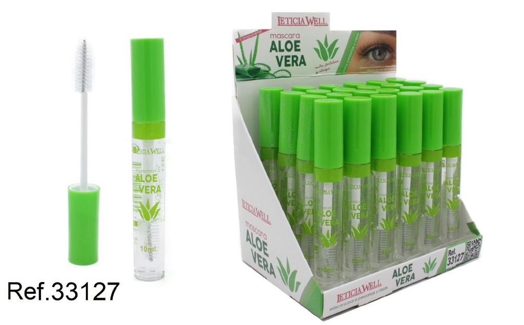 Máscara aloe vera transparente 24/u - Cosméticos