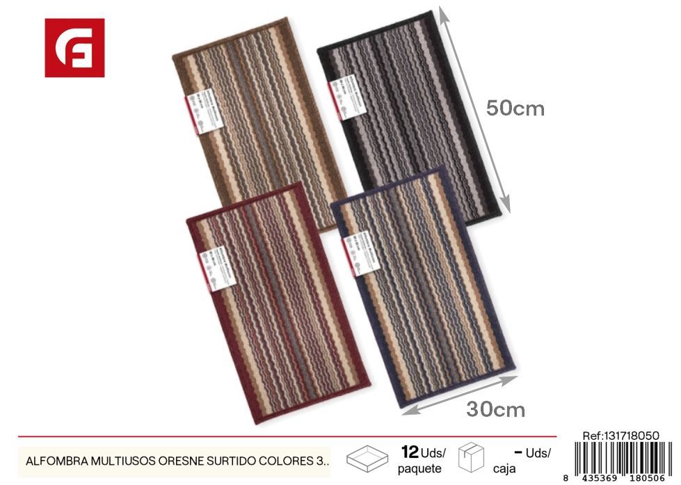 Alfombra multiusos 30x50cm - Protección y estilo en un solo producto