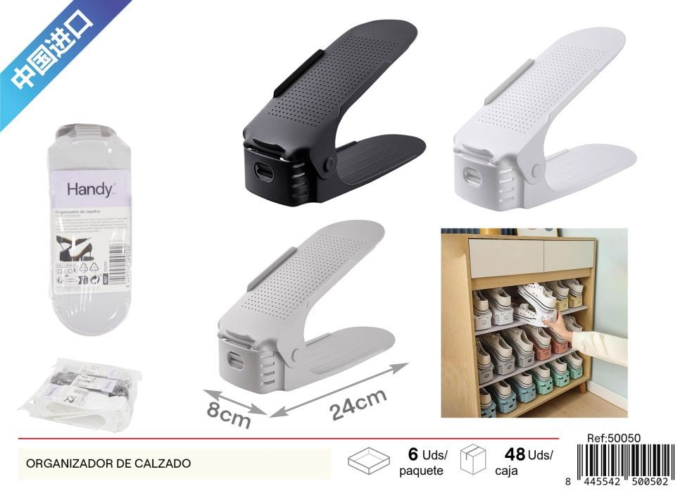 Organizador de calzado de plástico - Almacenamiento y organizadores para el hogar