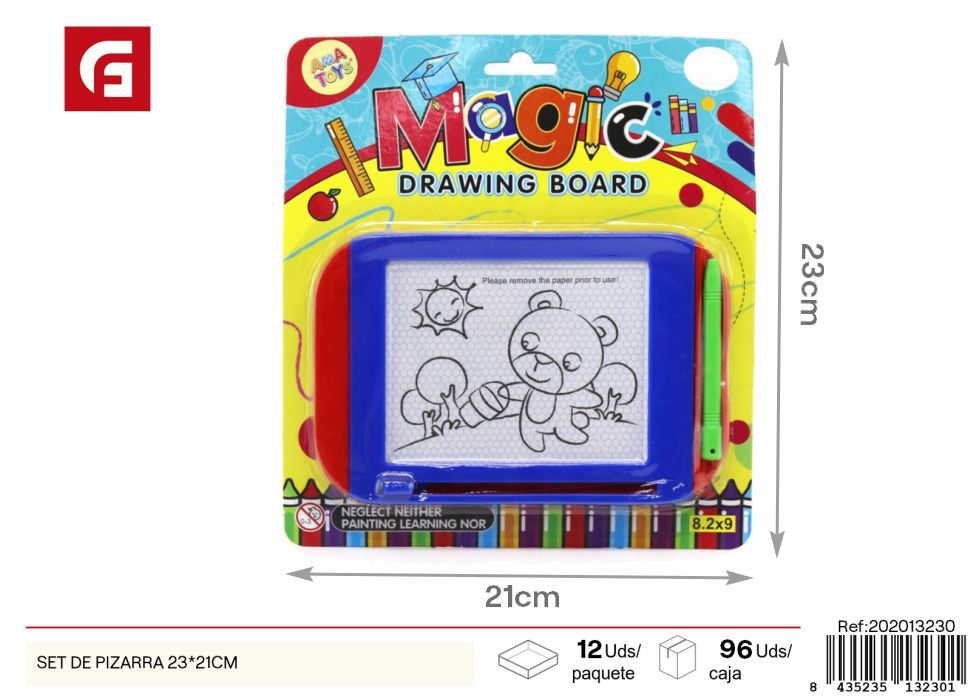 Set de pizarra 23x21 cm - Juguete educativo y creativo