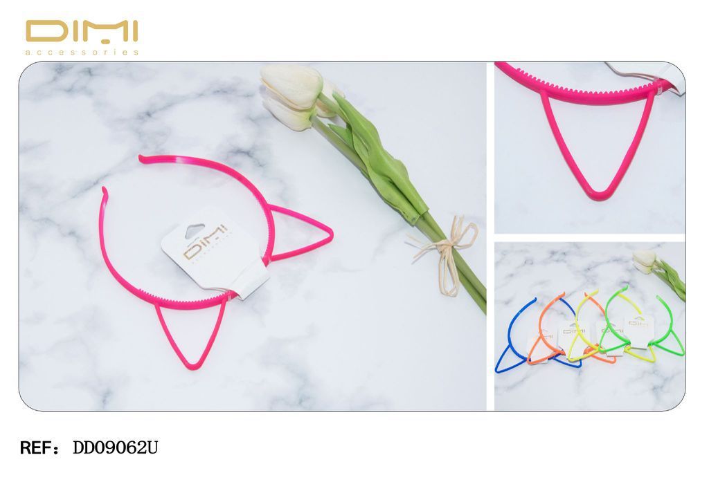 Diadema con orejas - Pack de 12 unidades