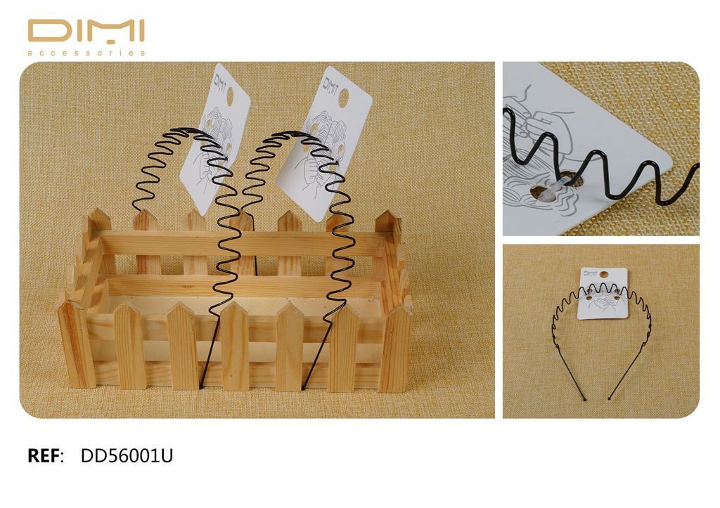 Diadema ondulada - Pack de 12 unidades