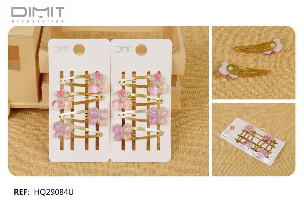 Pack de 4 ranas de pelo - Pack de 12 unidades
