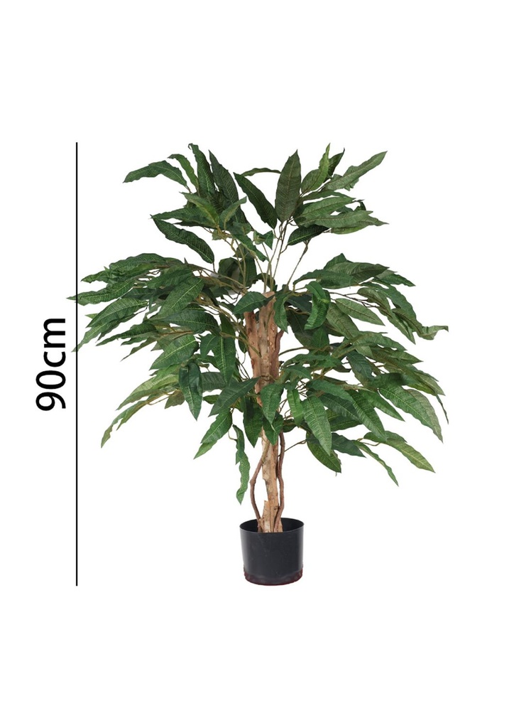 Árbol hoja de mango artificial 91 cm - Plantas decorativas