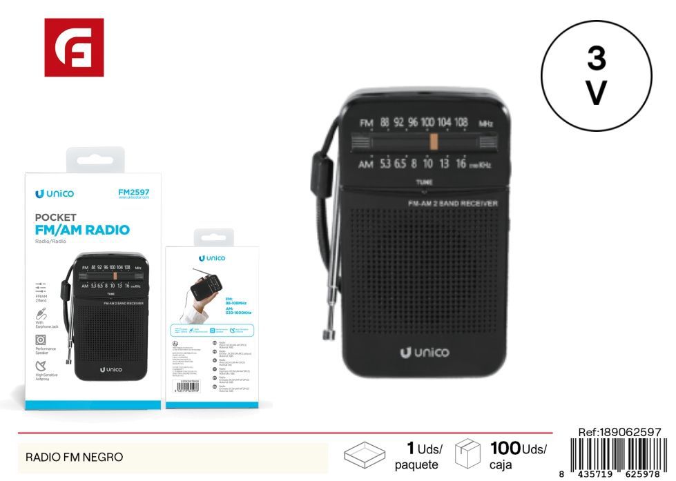 Radio FM negro - Electrónica