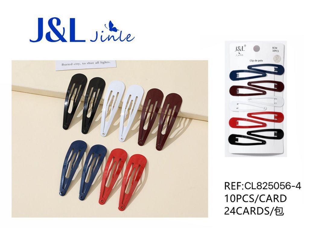 Pack de 10 ranas de 10 cm surtidas - Accesorios para el cabello y pinzas decorativas
