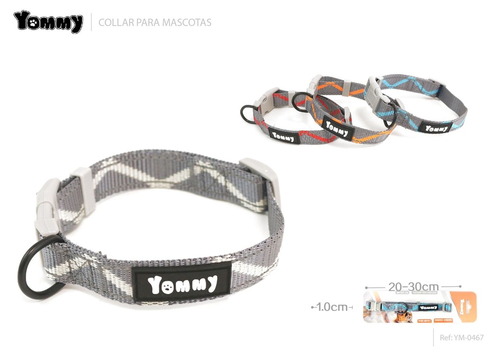 Collar para mascotas 1.0*20-30 cm - Accesorios para mascotas