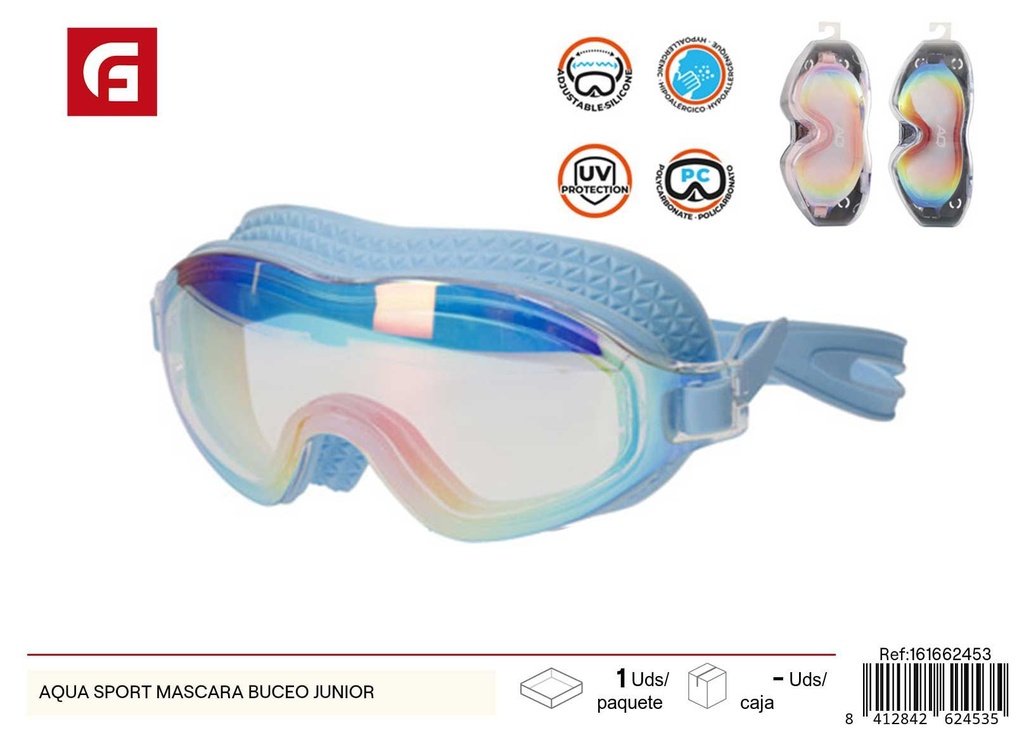 Máscara de buceo Aqua Sport junior - Equipamiento acuático