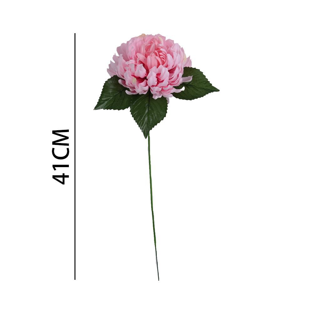 Arreglo floral artificial de 1 cabeza - Crisantemo - Ramos de flores
