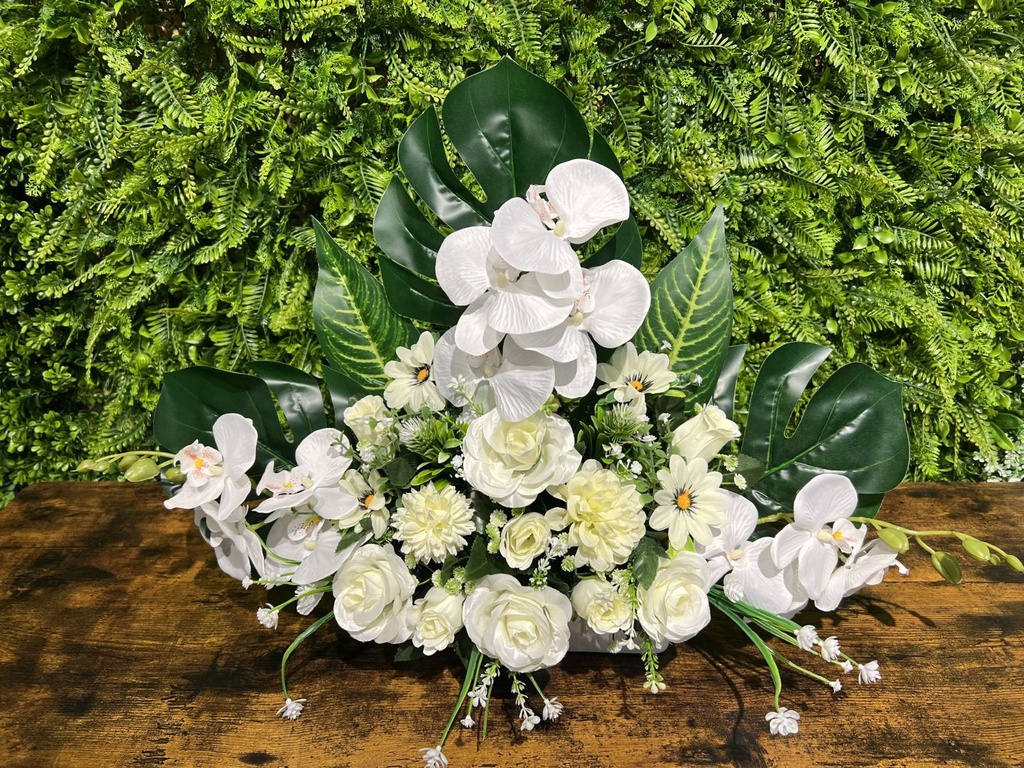 Arreglo floral artificial 5101072-56 - Decoración floral para tumbas