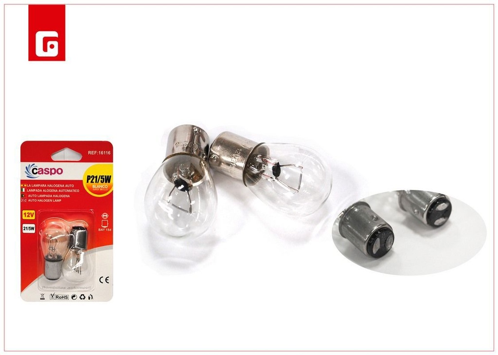 Luz para automóvil P21W/5 S25 - Accesorios de coche
