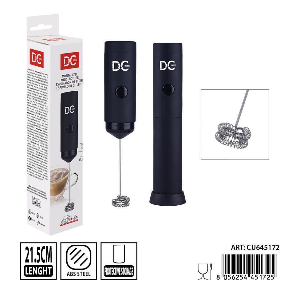 Espumador de leche eléctrico de pilas 4X21.5CM - Accesorios de cocina