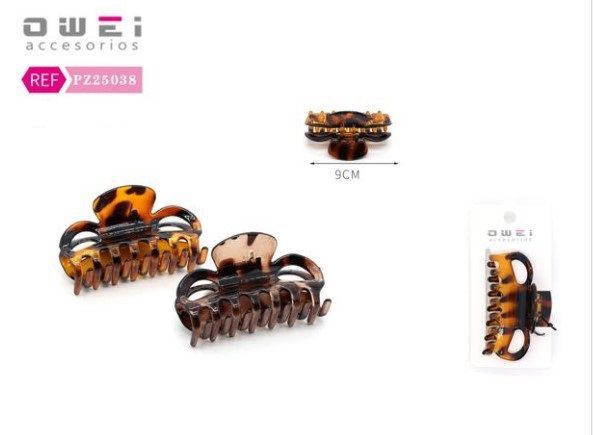 Pinza 9CM 12/U PZ25038 - Accesorios para el cabello