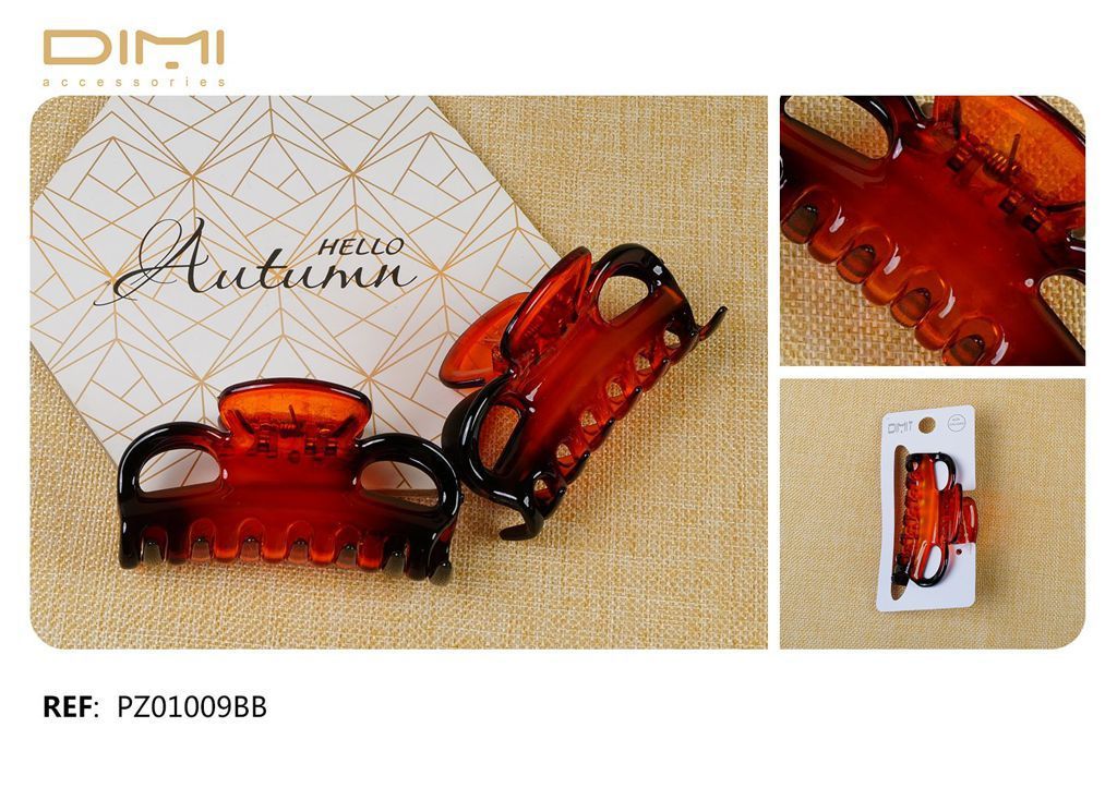 Pinza de pelo 9CM 12/U PZ01009BB - Accesorios para el cabello