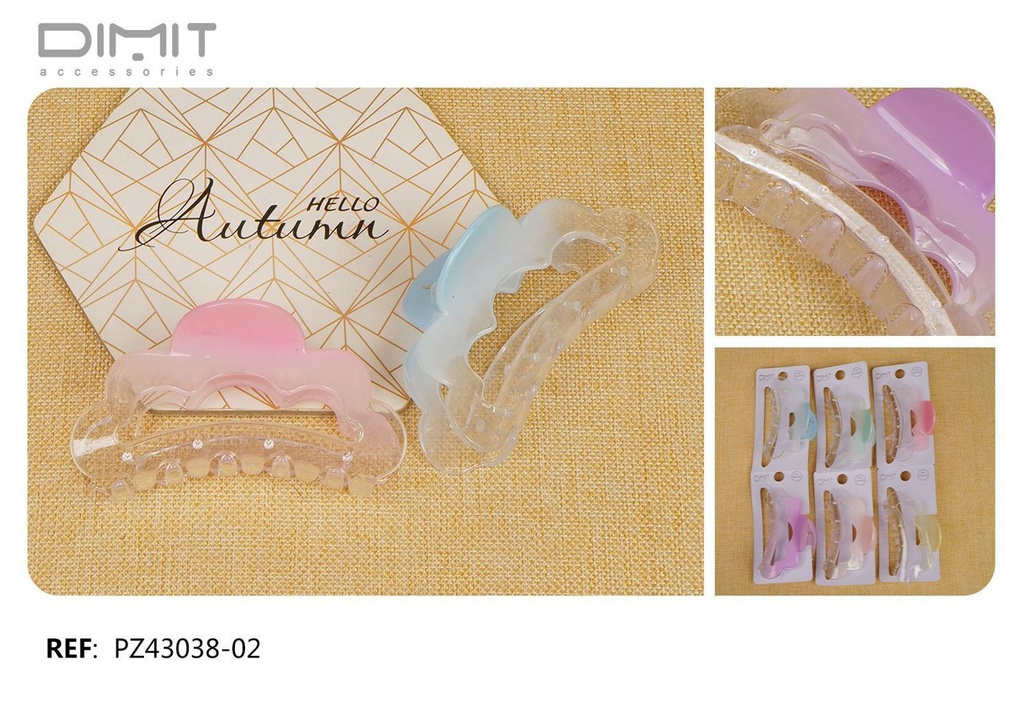 Pinza de pelo de 11 cm 12 unidades - Accesorios para el cabello y pinzas decorativas