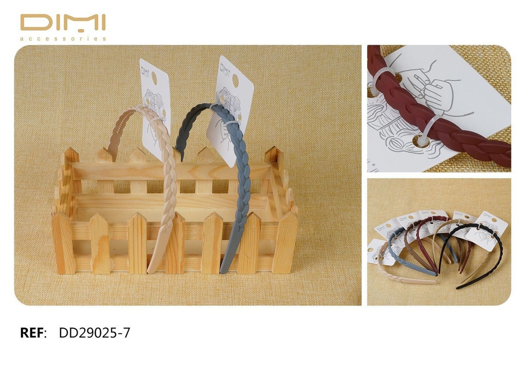 Diadema de 1.2 cm 12 unidades - Accesorios para el cabello y diademas