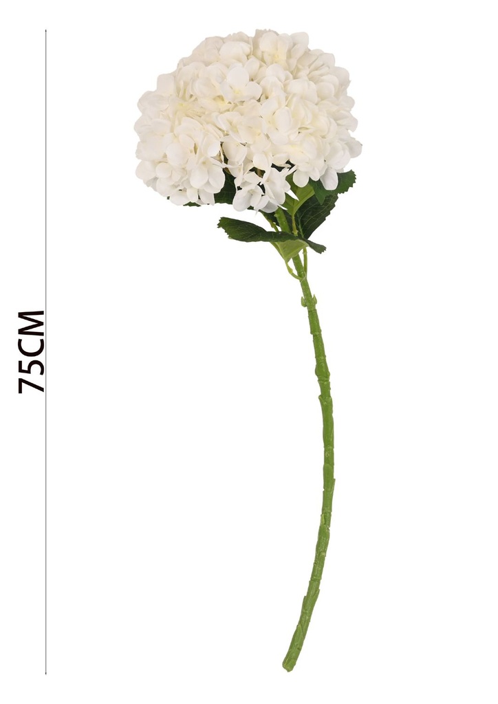 Ramo de hortensia de alta gama sola de 4 ángulos VARA G - Ramo decorativo VARAFLOR