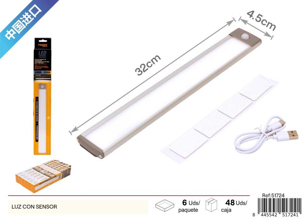 Luz con sensor - Iluminación automática para el hogar