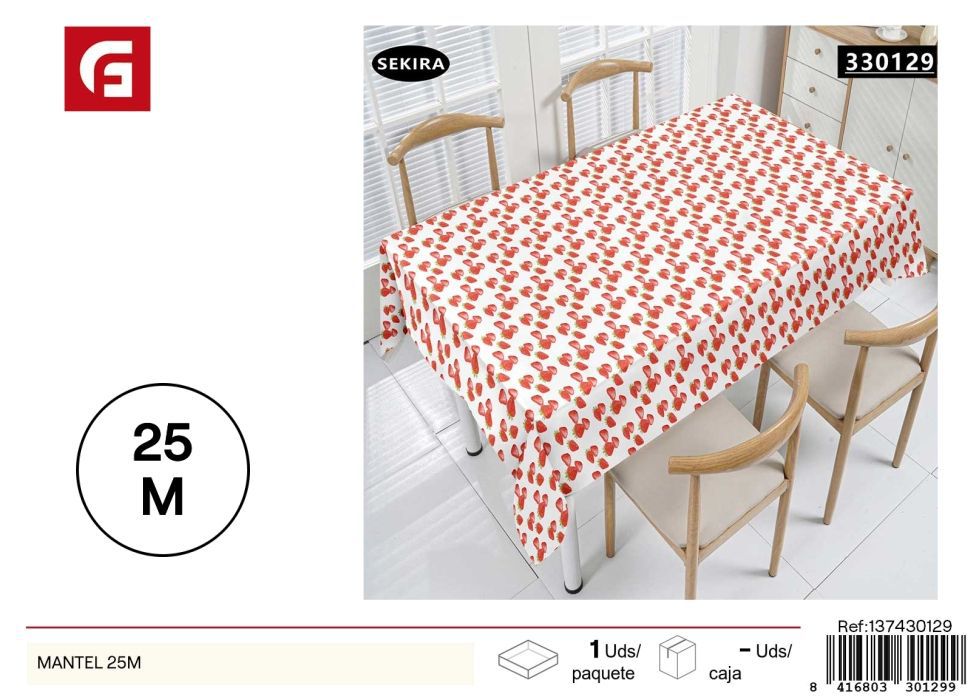 Mantel plano de 25 metros - Textiles para mesas