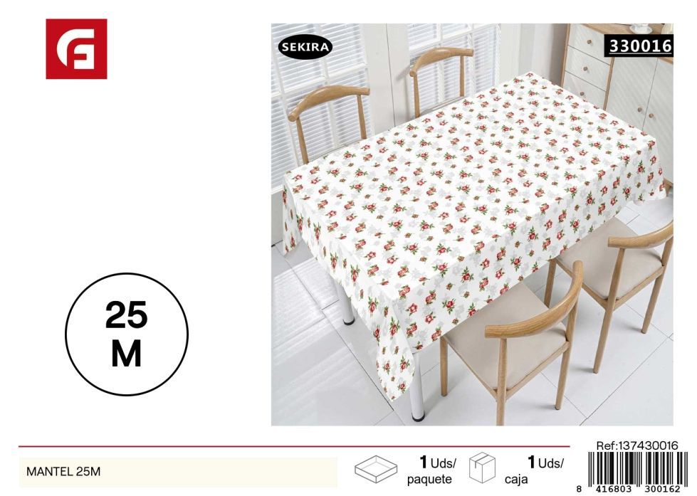 Mantel plano de 25 metros - Textiles para mesas