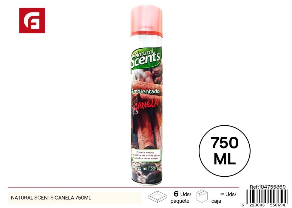Aceite de aire fresco con aroma a rosa 750 ml - Ambientadores y limpieza