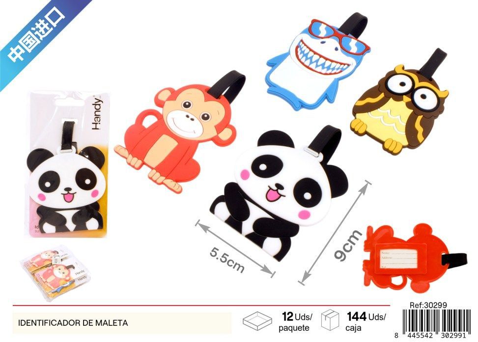 Identificador de maleta de animales - Material de oficina y etiquetas