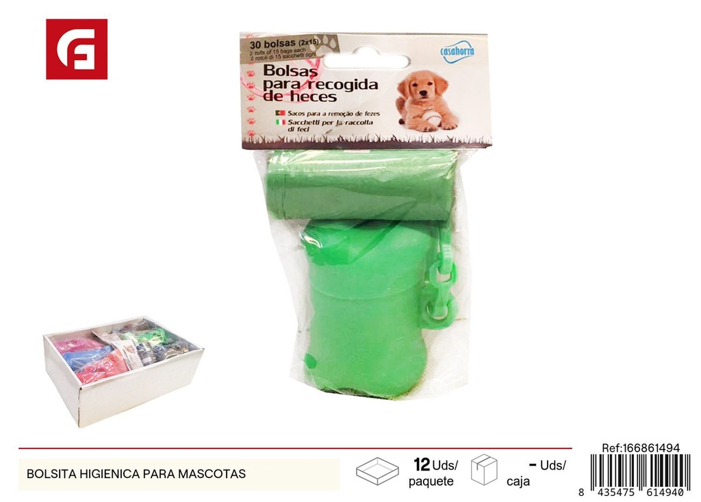 Bolsita higiénica para mascotas - Productos para mascotas