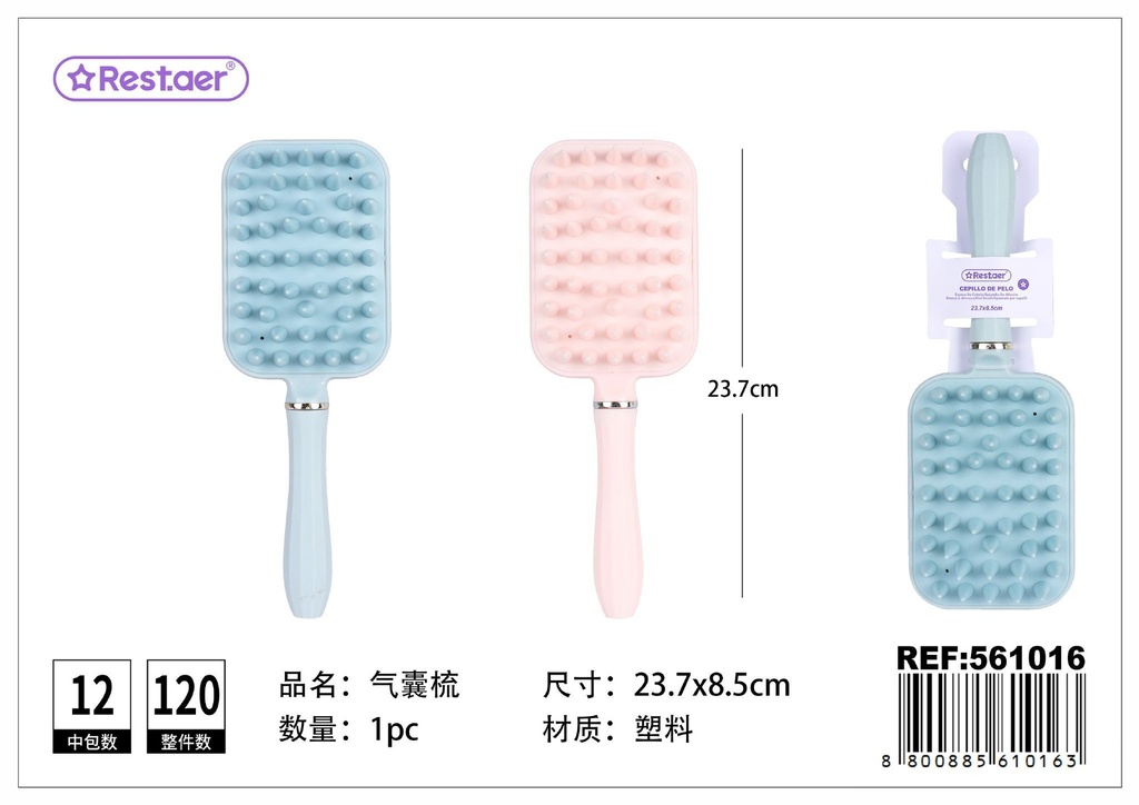 Cepillo de pelo para lavar 23.7*8.5 cm - Accesorios de peinado