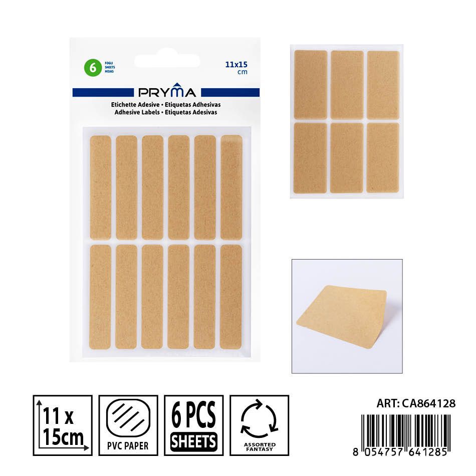 Etiqueta adhesiva 6FF 11x15 cm - Etiquetas y papelería