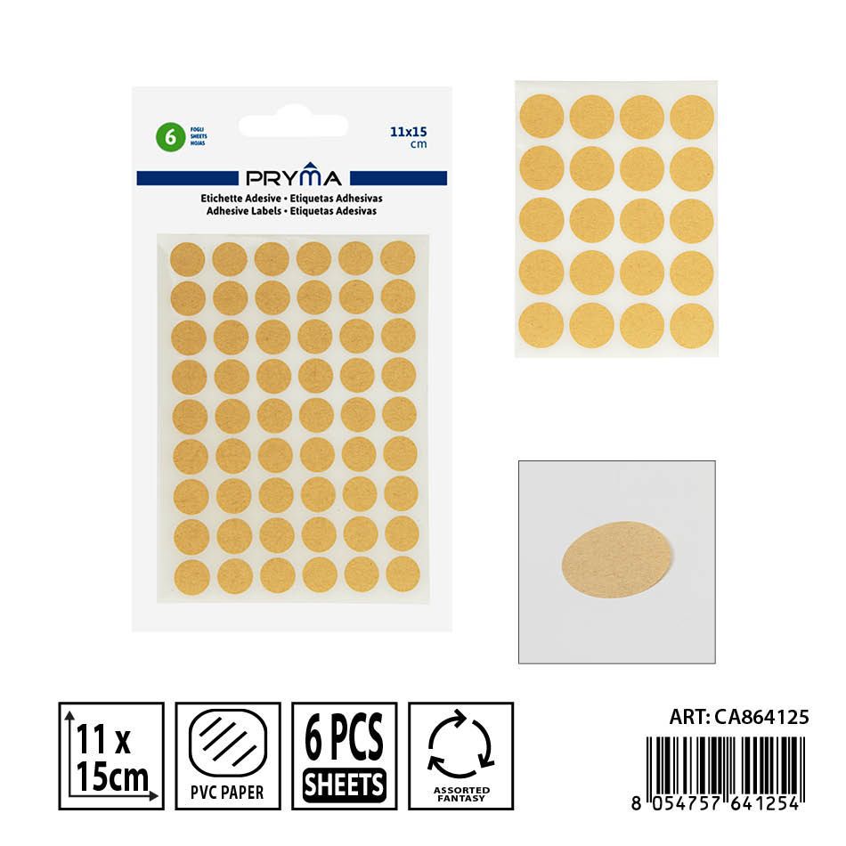 Etiqueta adhesiva 6FF 11x15 cm - Etiquetas y papelería