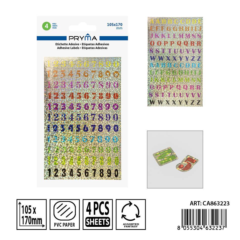 Etiqueta adhesiva 4FF 10.5x17 cm - Adhesivos para papelería