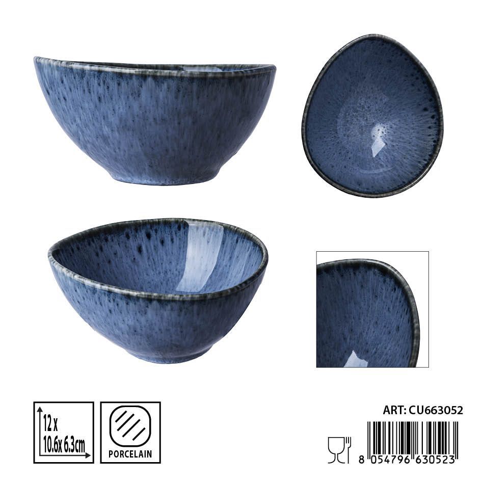 Salsadera aperitivo azul 12x10.6x6.3cm - Utensilios de mesa