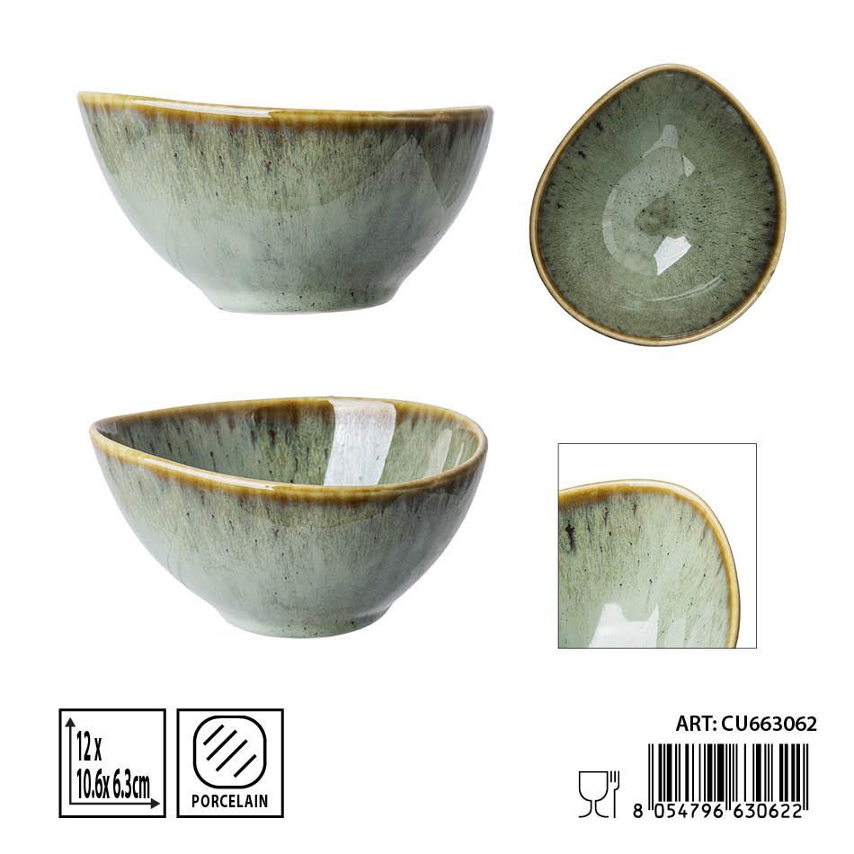 Salsadera aperitivo verde 12x10.6x6.3cm - Utensilios de mesa