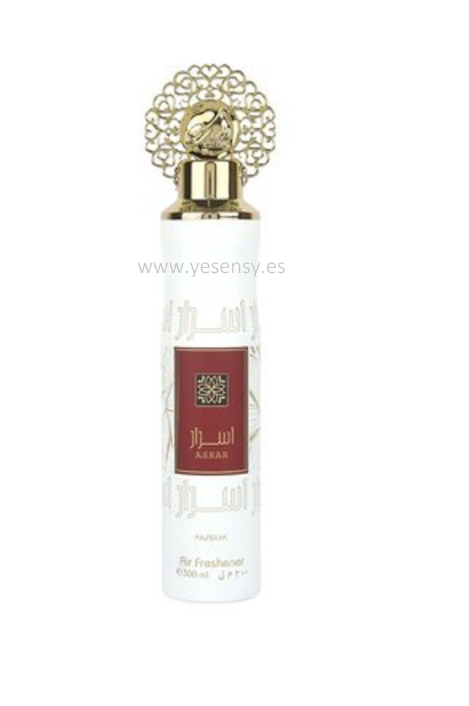 Amb. Spray Árabe Asrar Nusuk 300ml - Ambientadores y fragancias
