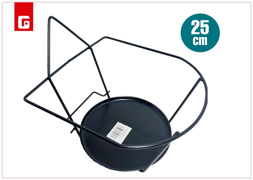 SOPORTE PARA MACETAS DE PARED 25CM - Accesorios de jardinería prácticos