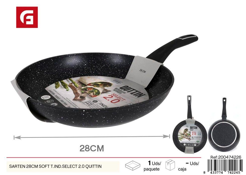 Sartén 28 cm Soft T. Ind. Select 2.0 Quittin - Utensilios de cocina y sartenes