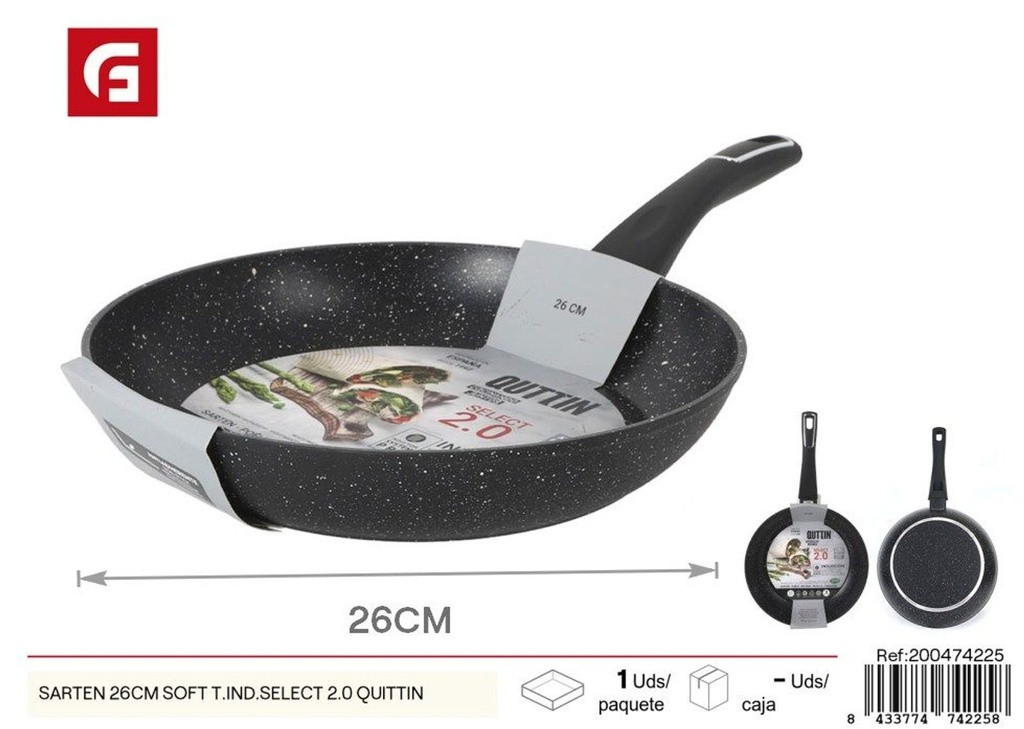  Sartén de 26 cm Soft T.Ind.Select Quittin - Utensilios de cocina