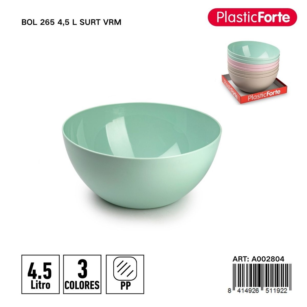 Bol 265 4.5L - Utensilios de cocina y almacenamiento