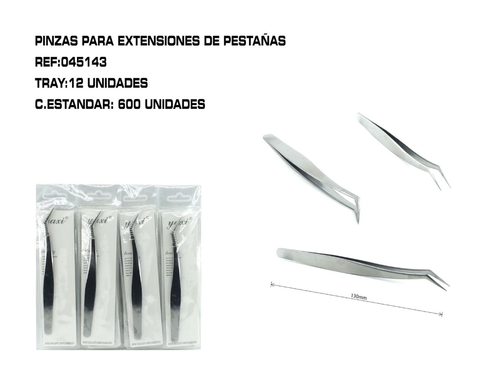 Pinza de precisión 12/U - Herramientas de belleza