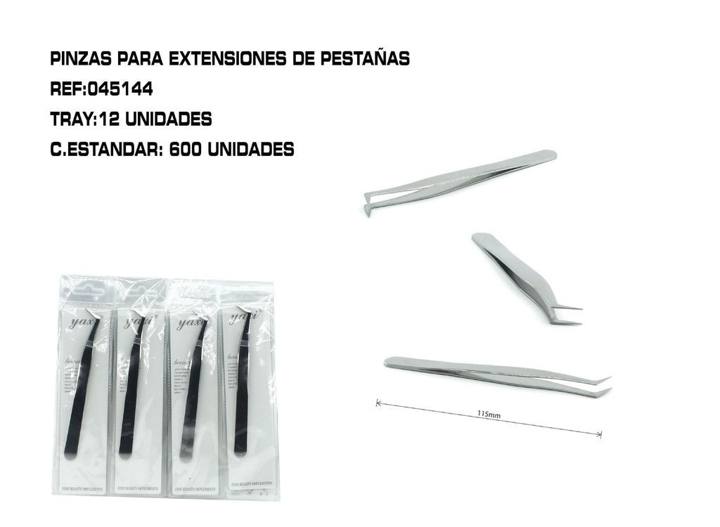 Pinza de precisión 12/U - Herramientas de belleza