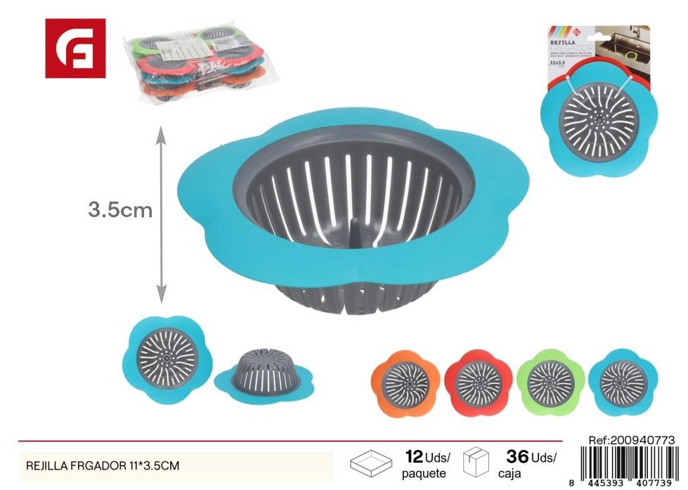 Rejilla escurridora 11x3.5 cm - Accesorios de cocina y filtro de fregadero