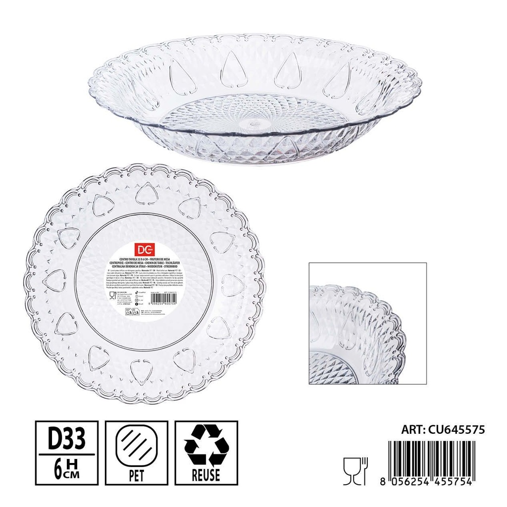 Frutero de mesa 33x6 cm - Utensilios de cocina