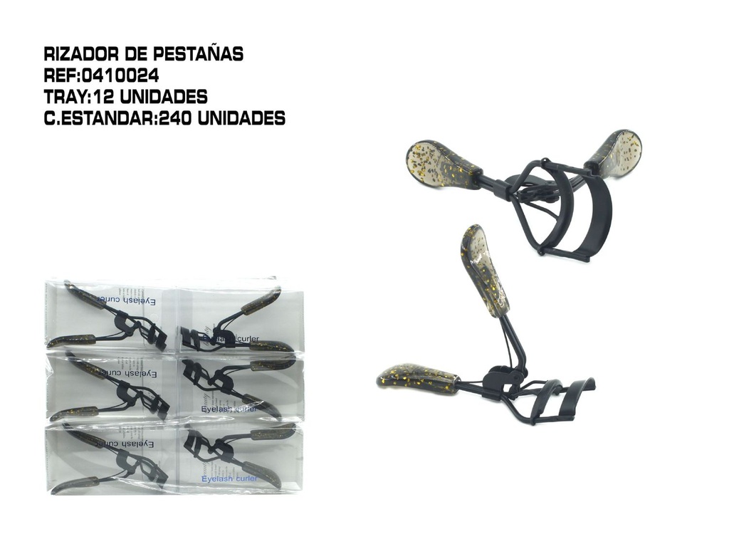 Rizador de pestañas 12/u - Accesorios de belleza